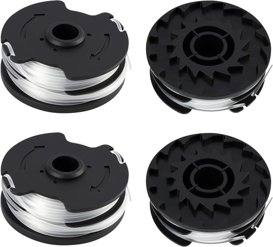 Spoelen, graskantensnijder spoelen, nylondraad spoelen, 1,6 mm nylondraad, eenvoudig te installeren, compatibel met graskantensnijder 20 Li A1 B2 C3 PRT 550 A1 A3 PRT 300 A