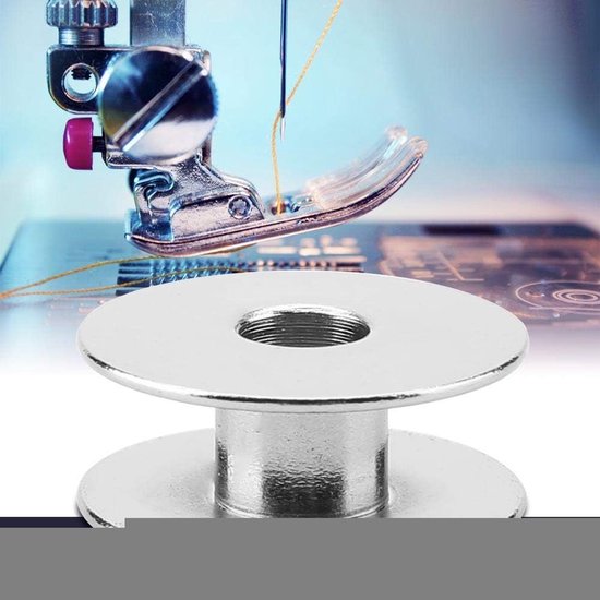 Spoelen, naaispoelen roestvrij staal 100 stuks voor universele industriële machines
