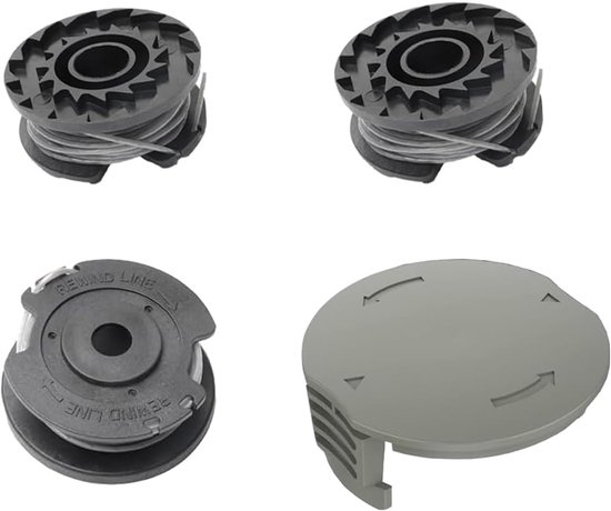 Spoelen voor Bosch ART 20-Li A1 / B2 / C3 grastrimmer accessoires 27FT/8,3M voor PRT 300 A1, 3xz-dc+1gz-xin
