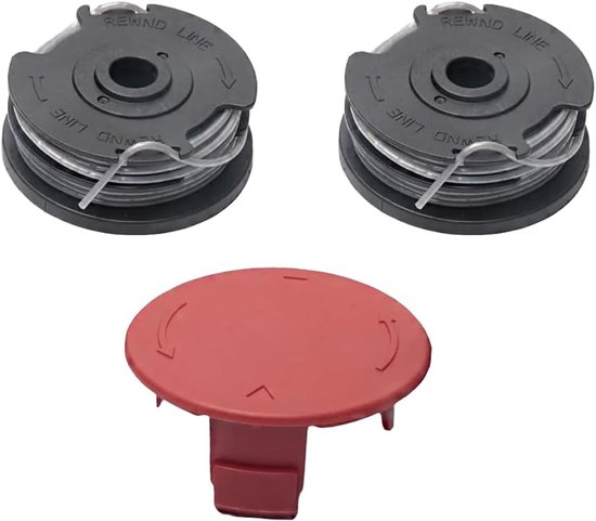 Spoelen voor Bosch ART 36-36 LI, ART24/24+, ART 27/27+, ART 30/30+, reservespoel F016800351 (2 draadspoelen, 1 spoeldeksel)