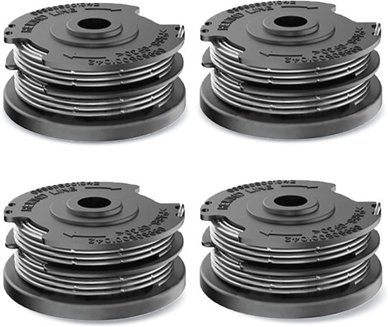 Spoelen voor Bosch trimmerspoelen, nylondraden, reservespoel voor Bosch trimmer F016800351 ART 24, 27, 30 en ART 30-36 LI (6,1 m x Ø1,65 mm)