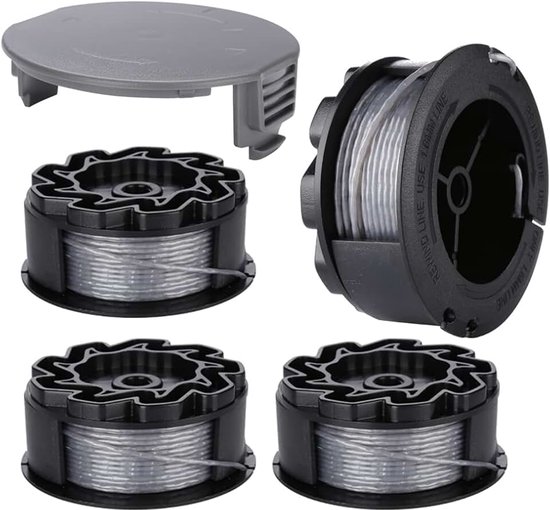 Spoelen voor BOSCH UniversalGrassCut 18 18-26 18-260 F016800570 met afdekking (4 stuks)