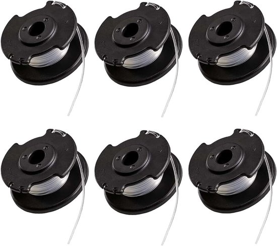 Spoelen, voor Einhell accu-grastrimmer GE-CT 18/28 Li en GE-CT 18/28 Li TC, voor Einhell reservedraadspoel TLE-03, spoelafdekking TLE-03-1 (1,6 mm, 4,9 m)