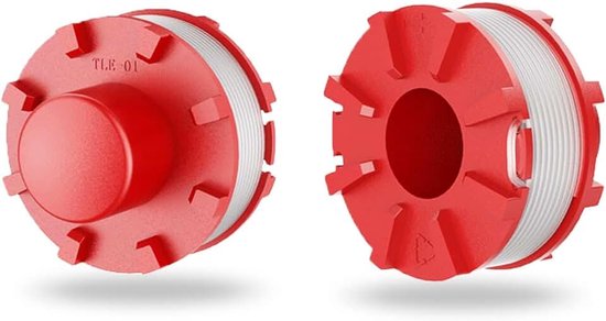Spoelen voor Einhell GE-CT 36/30 Li E, nylon grastrimmer-reservedraadspoel, reservespoel geschikt voor AGILLO 36/255 BL, AGILLO 18/200