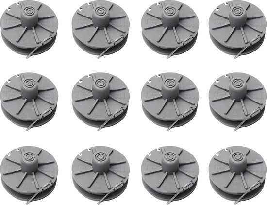 Spoelen voor Gardena String Trimmer Weed Eater 9805, 9806, 9807, 9808, 9809, 9827, 8846, 8847, 8848, 9870, 9872, 9874 (6,1 m x 1,5 m 6 mm)