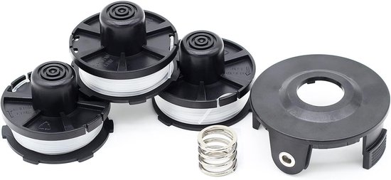 Spoelen voor Makita trimmer grastrimmer 196146-9 (lengte: 8 m, Ø 1,60 mm met spoelafdekking)