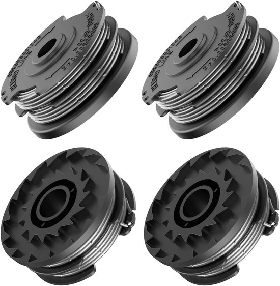 Spoellijn, 4 STKS Φ1.6mm 6m F016800351 String Trimmer Vervanging Spoellijn, Nylon Spoelen voor Bosch Art 24 27 30 30-36 LI grastrimmer