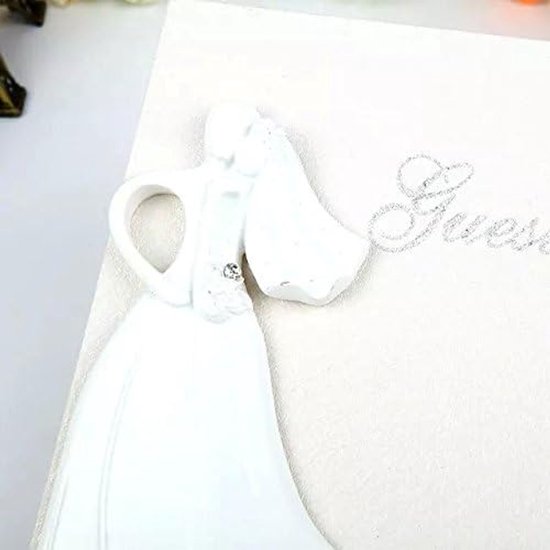 Sposo en Sposa, gastenboek, hars, voor verdeling