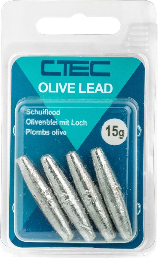 Spro C-Tec Olive Long Sinkers van Spro