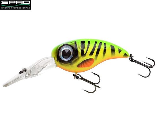 Spro Fat Iris - 4 cm - deeprunner -firetiger van Spro