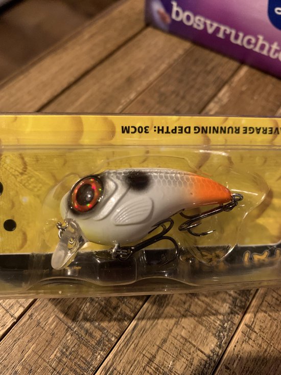 Spro Fat Iris 4cm 5,4Gr Hot Tail van Spro