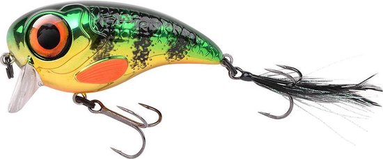SPRO Fat Iris 80 Chrome Perch 40gr van Spro
