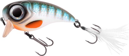 Spro Fat Iris - Herring - 8cm - 39g - Plug - Wit van Spro