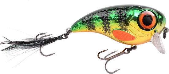 Spro - Fat Iris | Plug | Chrome Perch | 6cm | 17g - Perch van Spro