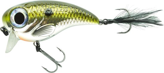 Spro Fat Iris - Plug - Shad - 6cm - 17g - Zilver van Spro