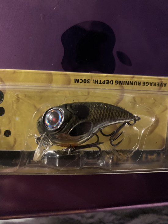 Spro Fat Iris - Slow Floating - 4cm - 5.4g (diepte 0.3m) - Kleur : Shad van Spro