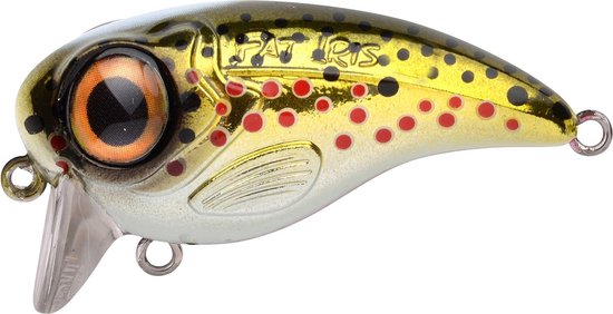 Spro Fat Iris Slow Floating 5cm - 10g (diepte 30-50cm) - Kleur : Brown Trout van Spro