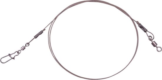 Spro Finesse Spec Leader 7x7cm (2 pcs) Soft Wire Leader - Maat : 50cm - 13.6 kilo van Merkloos
