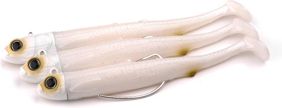 Spro Gutsbait Salt! Minnow 8cm - 15g - Haak 1/0 - Kleur : Chartreuse Minnow van Spro
