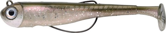 Spro Gutsbait UV 110 - Opal & Pearl - 14g - Haakmaat 3/0 - Shad - Wit van Spro