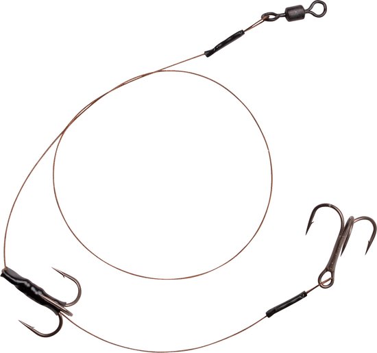 Spro Heavy Duty Baitfish Rig 7 x 7 - 35 cm - twee dreggen  - haakmaat 4 van Spro