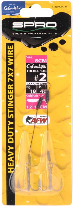 Spro Heavy Duty Stinger 7x7 (18 kilo) van Spro