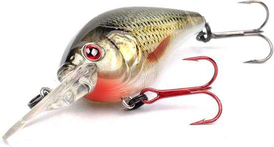 Spro Ikiru Crank Long Lip (diepte 2.5m) 6cm - 14g - Kleur : Redhead van Spro