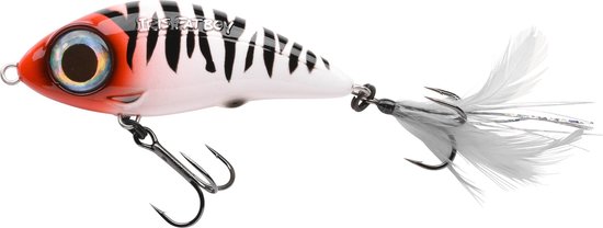 Spro Iris Fatboy - 8.5 cm - redhead tiger van Spro