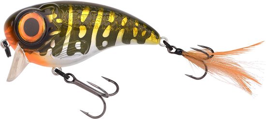 Spro Iris Fatboy - Jerkbait - Northern Pike - 8.5cm - 24g - Rood van Spro
