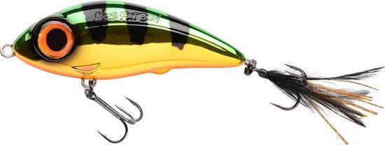 Spro Iris Fatboy Perch 11,5cm (58g) | Swimbait van Spro