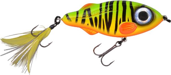 Spro Iris Flash Jerk Slow Sinking 9.5cm 37gr Hot Tail van Spro