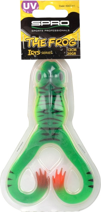 Spro Iris The Frog 12cm Firetiger | Kunstaas van Spro