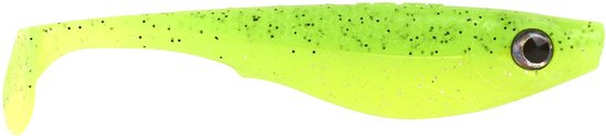 Spro Iris The Shad 8cm - Kleur : UV Lemon & Lime van Spro