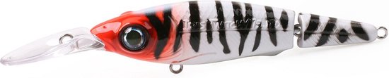 Spro Iris Twitchy Jointed 7,5 cm 8,5 gr Redhead Tiger van Spro