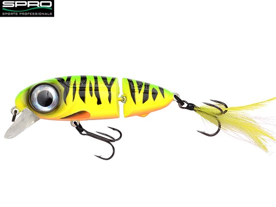 Spro Iris Underdog Jointed - 8 cm - firetiger van Spro