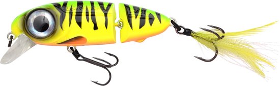 Spro Iris Underdog Jointed - 8 cm - redhead tiger van Spro
