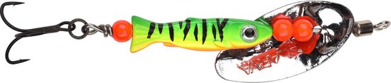 Spro Larva Inline Spin Firetiger 4.8cm 3,5gr Firetiger van Spro
