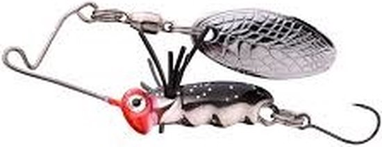 Spro Larva Micro Spinnerbait UV 4cm - 7g - Triple Hook 10 - Kleur : Salmon Trout van Spro