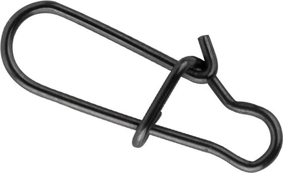 Spro Matt Black Easy Snap - 10 mm - maat 00