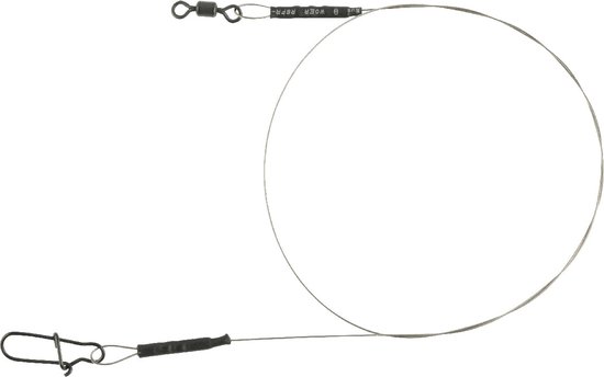 Spro Matt Black Leader 1x19 - 20 cm - 6.8 kg van Spro
