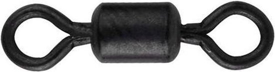 Spro Matt Black Rolling Swivel -  11 mm - maat 6 van Spro
