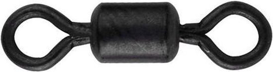 Spro Matt Black Rolling Swivel -  8 mm - maat 10