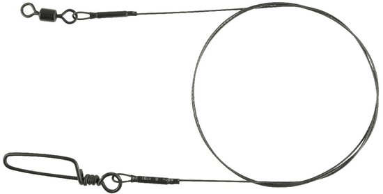 Spro MB Leader Ti - 1X7W - 40lb - 40cm - Onderlijn - Mat Zwart