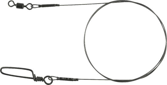 Spro MB Leader Ti - 1X7W - 60lb - 50cm - Onderlijn - Mat Zwart van Spro