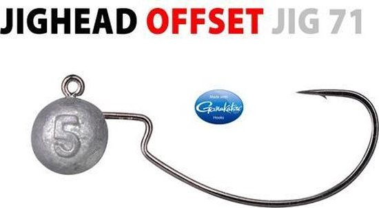 Spro offset jighead - 2/0 - 7 gram van Spro