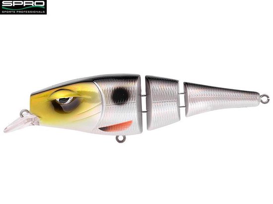 Spro Pikefighter Triple - 14.5 cm - UV silverfish van Spro
