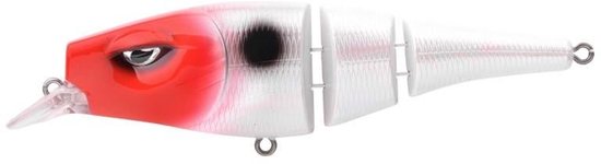 Spro Pikefighter Triple Jointed DD 145 Uv Red Head 14.5cm Uv Red Head van Spro