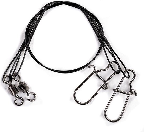 SPRO Powercatcher Wire Leaders - 30 cm - 12 kg - 2 stuks - Stalen Onderlijn