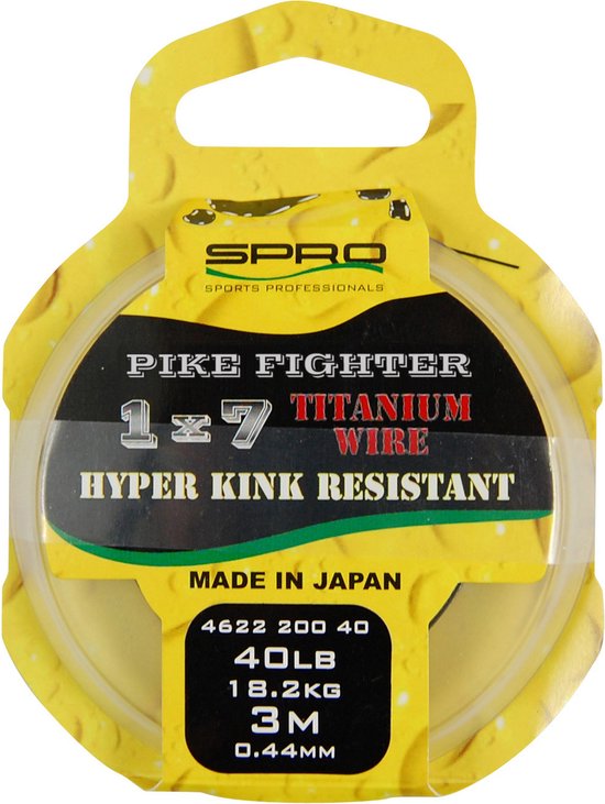 Spro Predator Titanium Wire 1x7 17lb 3m van Spro