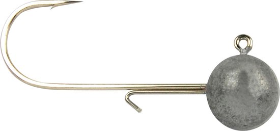 Spro Round Jig Head - Grijs - 10g - 4 stuks - Grijs van Spro